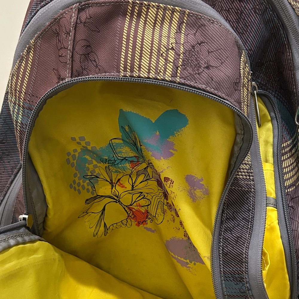 Roxy Multicolor Plaid Backpack - image 6